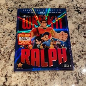 New! Wreck-It-Ralph Blu Ray + DVD